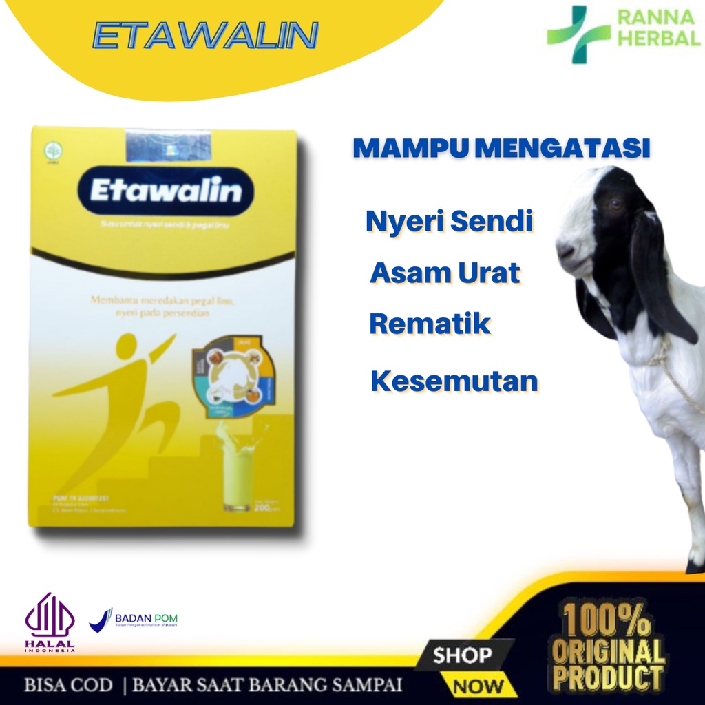 

ETAWALIN SUSU KAMBING ETAWA SOLUSI NYERI SENDI DAN TULANG