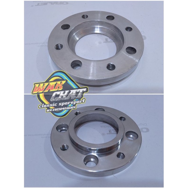 Plendes Adaptor piringan tromol RX King pakai piringan Jupiter/datar