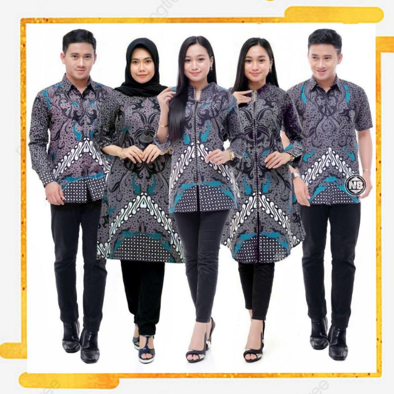 Batik couple Atasan Batik Kantor Murah Berkualitas