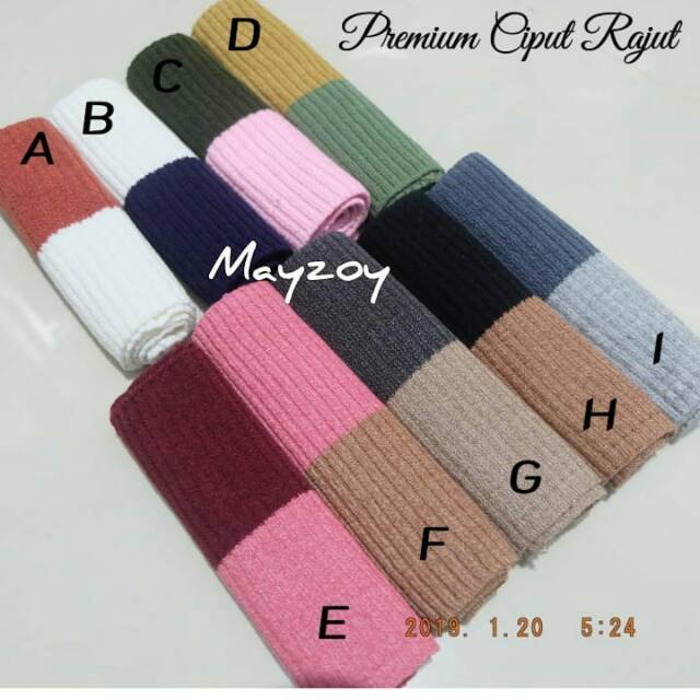 Ciput Rajut Premium Quality by mayzoy