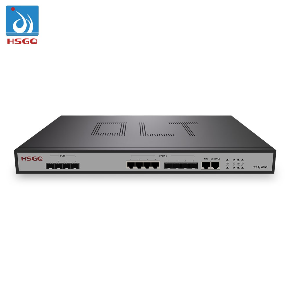 HSGQ-XE04 OLT EPON 4 Port 10G OLT SAJA