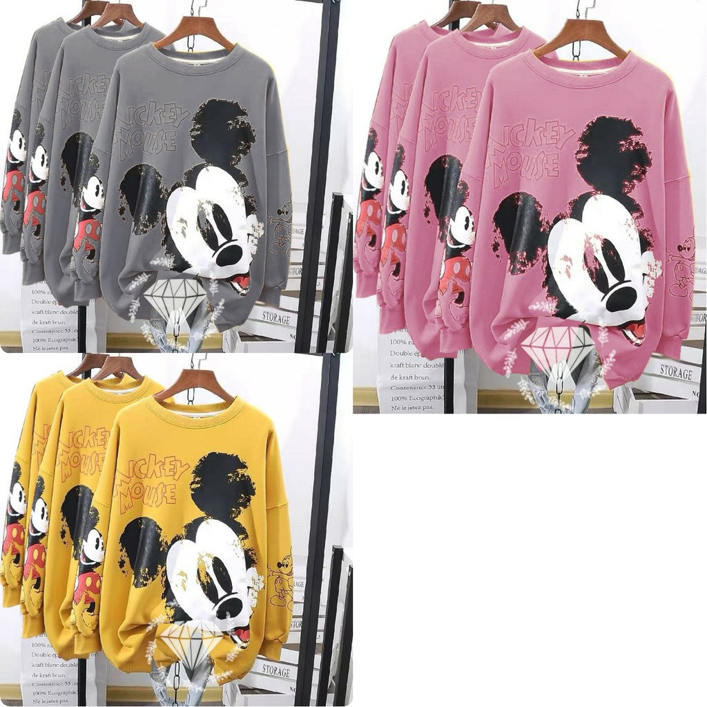AKUKAMU - SWEATER MICU agx SWEATER JUMBO/SWEATER WANITA JUMBO