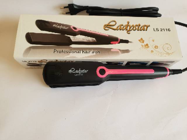 Catokan rambut Ladystar Ls-2116 catok lurus murah suhu temperatur