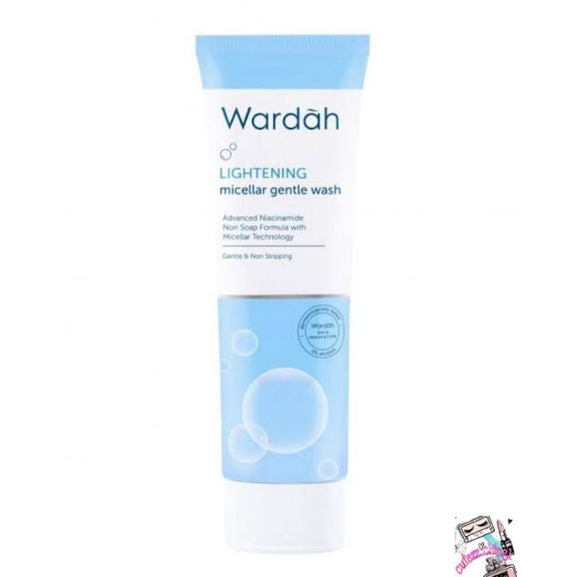 ☃Cutezz_Ching1☃Wardah Lightening Micellar Gentle Wash 100ml