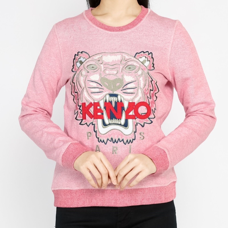 Ken. Tiger Crewneck Pink