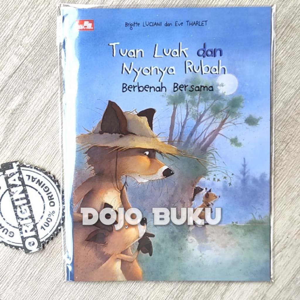 Buku Tuan Luak dan Nyonya Rubah - Berbenah Bersama by Brigitte Luciani, Eve Tharlet