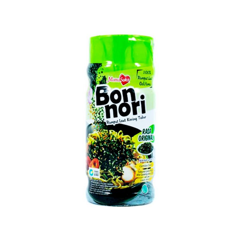 MamaSuka Bon Nori Rumput Laut Kering Tabur Bubuk Original 30g