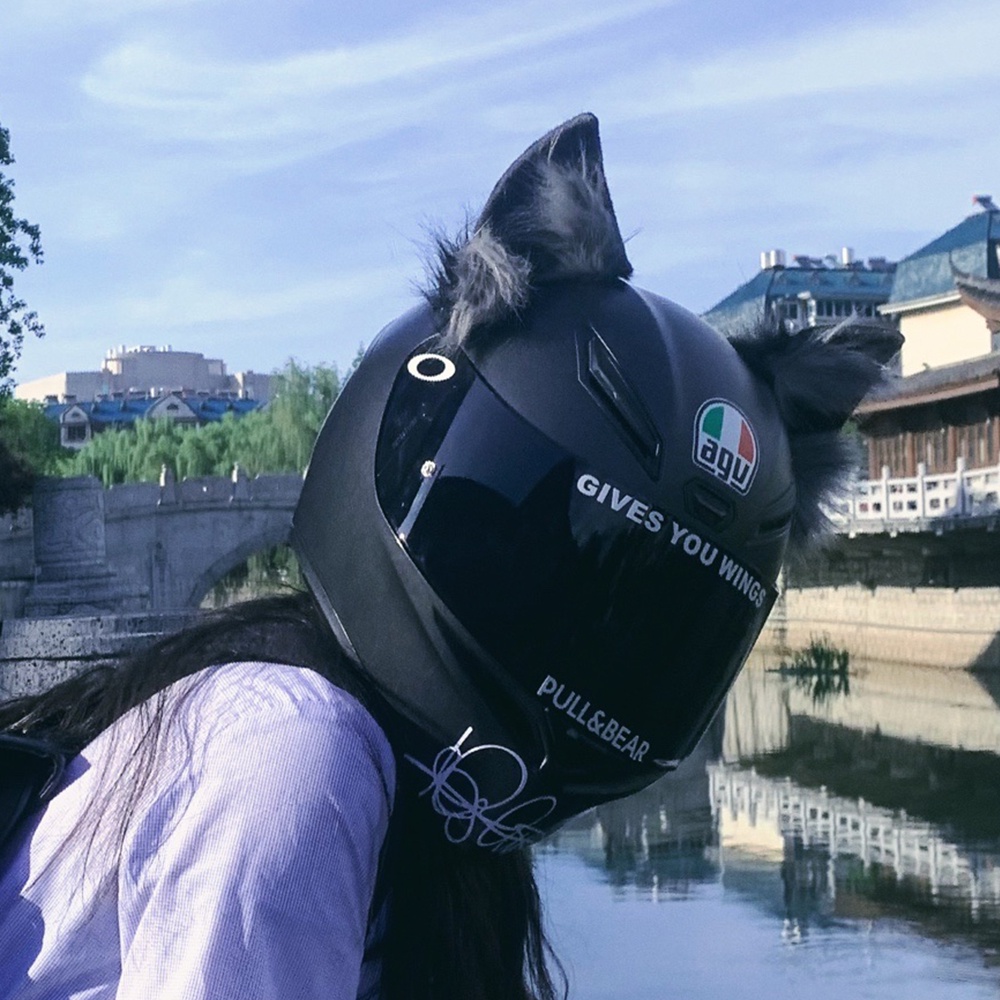 Stiker Reflektif Motif Tulisan Gives Your Wings Untuk Helm Motor Yamaha Benelli Honda