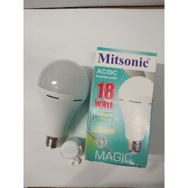 Lampu Led emergency 18 watt AC DC magic