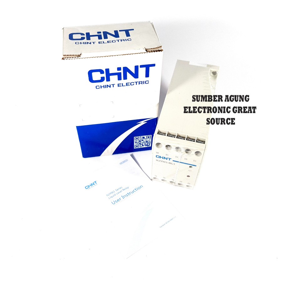 Liquid Level Relay merk CHINT WLC NJYW1 BL1 AC220 Ori untuk Pompa