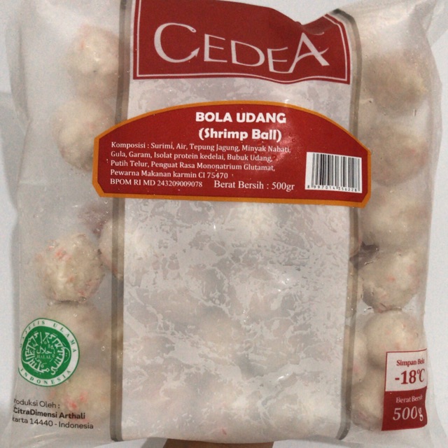 

Cedea bola udang