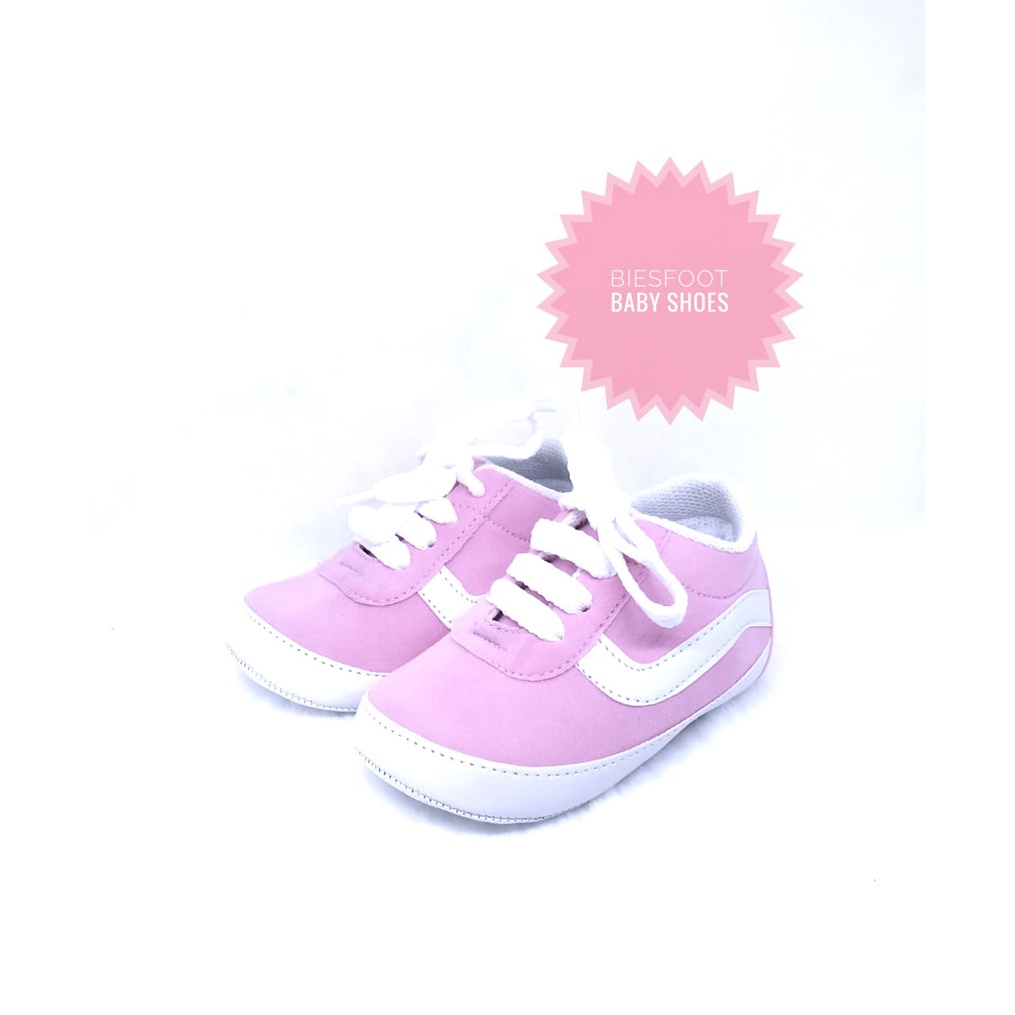 sepatu bayi perempuan sneaker 0 sampai 12 bulan