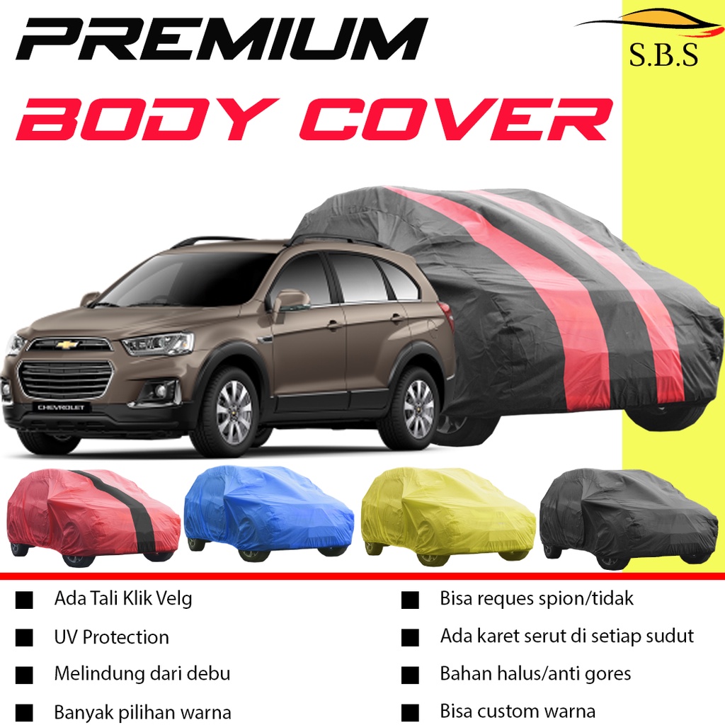 Body Cover Mobil captiva Sarung Mobil captiva xl7 suzuki xl7 xtrail hyundai creta hyundai stargazer hyundai accent confero wuling confero