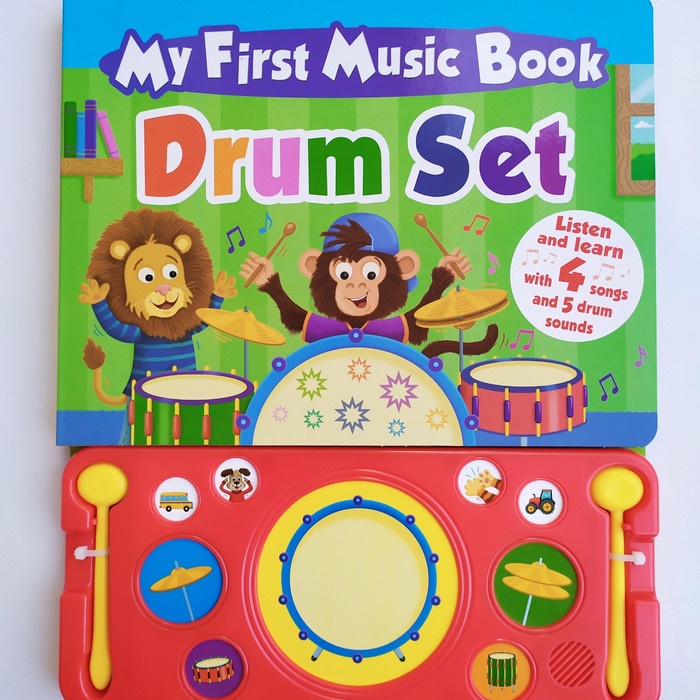 Igloo Books - My First Music Book: Drum Set (Sound Book)