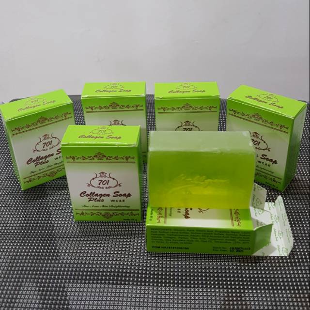 SABUN COLLAGEN HIJAU ACNE 701 RUMAH CANTIK