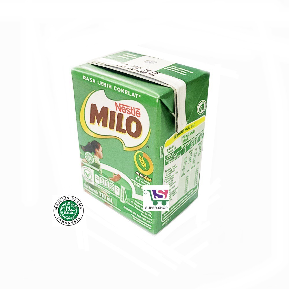 

Nestle MILO Susu UHT Cokelat 110 ml