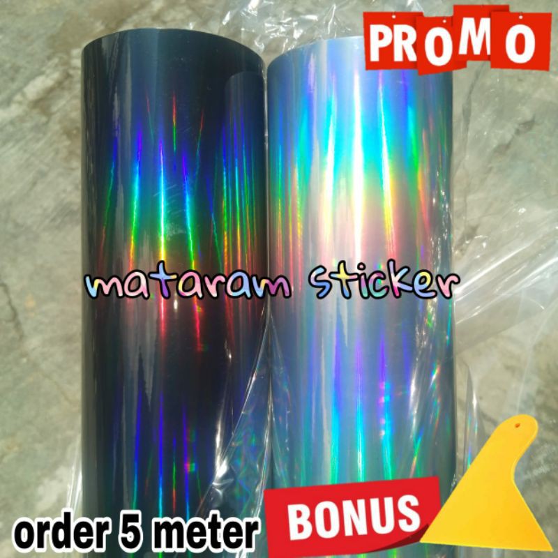 STICKER SKOTLET MOTOR HOLOGRAM / SKOTLET MOTOR HOLOGRAM / SCOTLITE MOTOR HOLOGRAM SILVER / HOLOGRAM