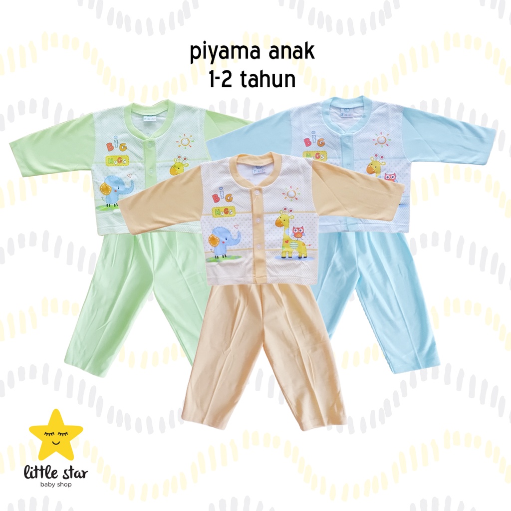 Finaco Piyama Anak Cewek | Piyama Anak Cowok | Baju Tidur Anak Cewek | Baju Tidur Anak Cowok