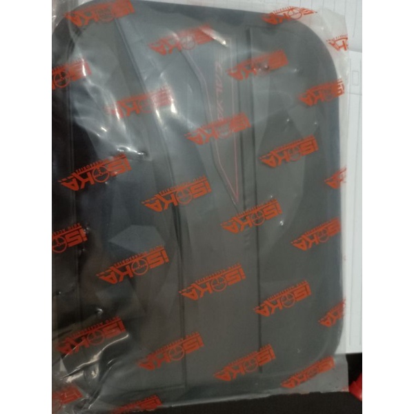 Tank cover bensin Calya hitam doff tutup bensin Calya