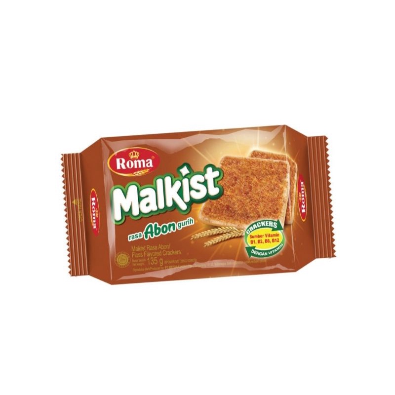 

Roma Malkist Abon Crackers 135gr