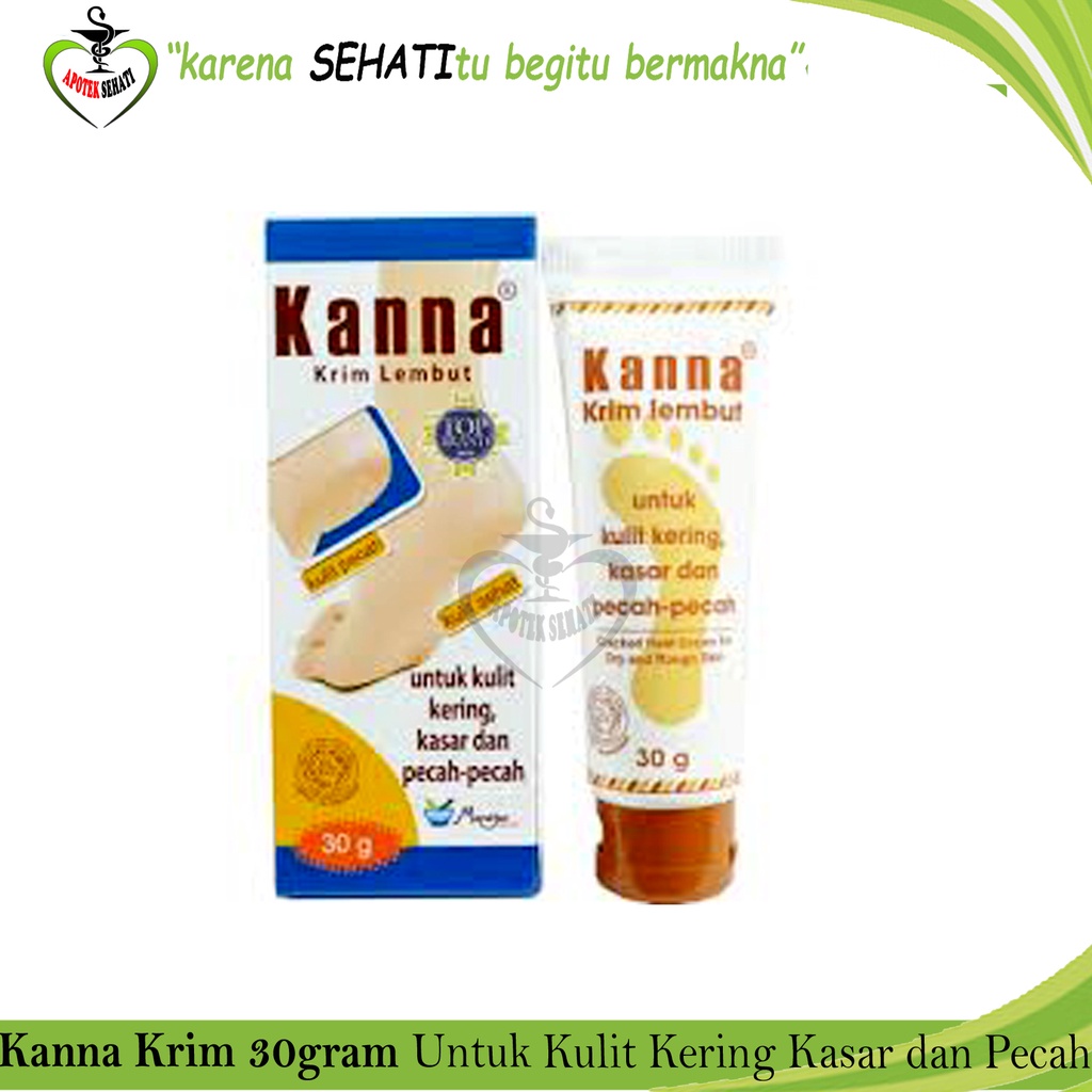 KANNA Soft Cream dan White Cream untuk Pelembab Kaki Pecah-Pecah Kanna Krim Kaki