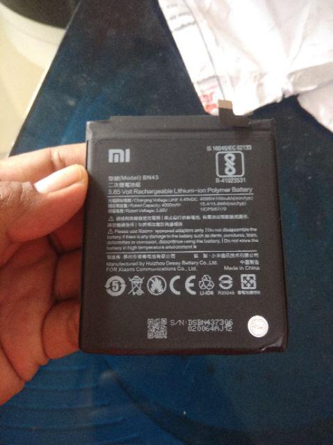 BATERAI BATRE BATTERY XIAOMI REDMI NOTE 4X/BN43 ORI