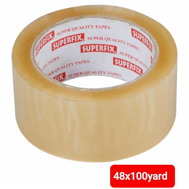 

lakban murah berkualitas superfix goldtape printech 48mm x 100 yard