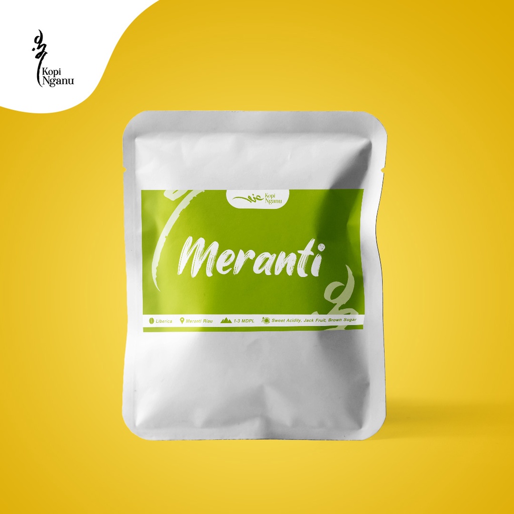 

Nganu Drip Bag Kopi Liberika Meranti Riau (1 Pcs - 10 Gram)