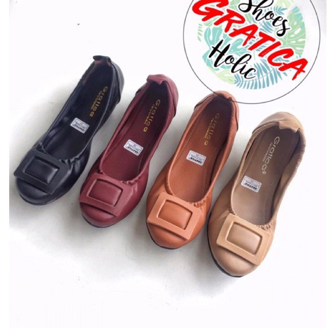 FLAT SHOES WANITA TERBARU SCARLET