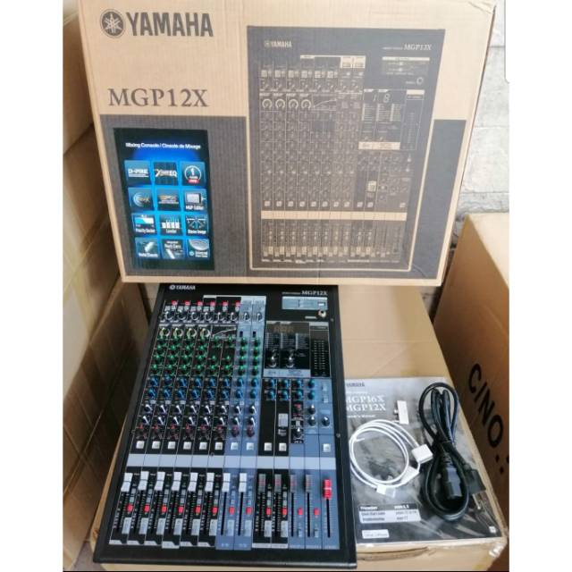 Mixer Audio yamaha mgp 12x/mgp12x/mgp 12 x ( 12ch 12 channel )