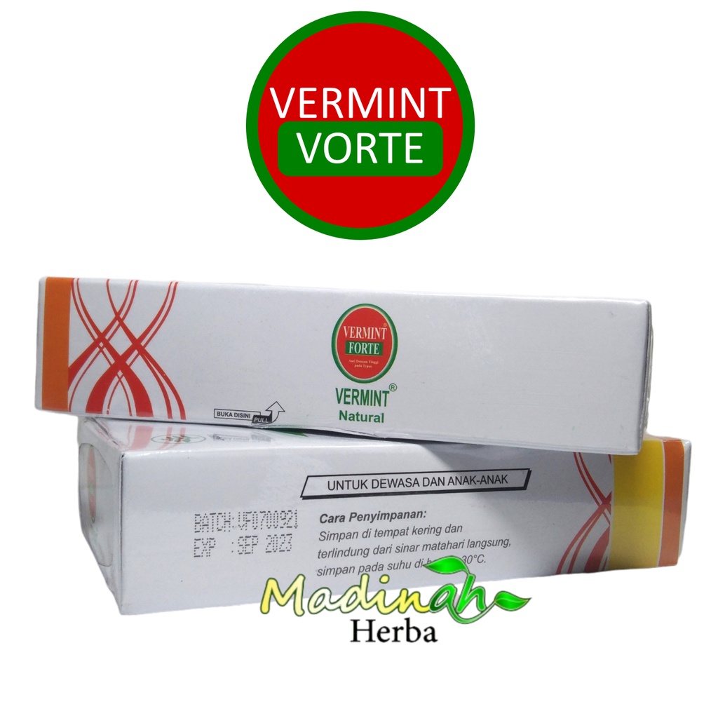 Vermint Forte sachet isi 2 kapsul @500 mg