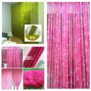 Dijual Gliter Benang Tirai   Tirai Benang Gliter Murah