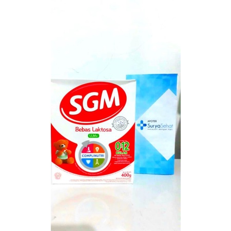 SGM LLM+ 200gr atau 400gr - Susu SGM Bebas Laktosa 0-12 bulan