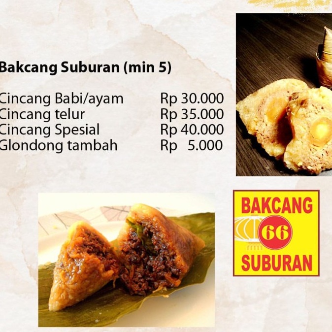 

bakcang suburan semarang original