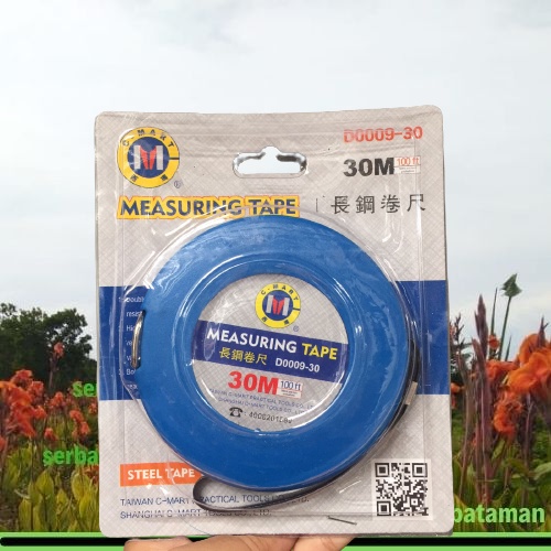 

Measuring Tape C-Mart D0009-30 / Meteran 30M