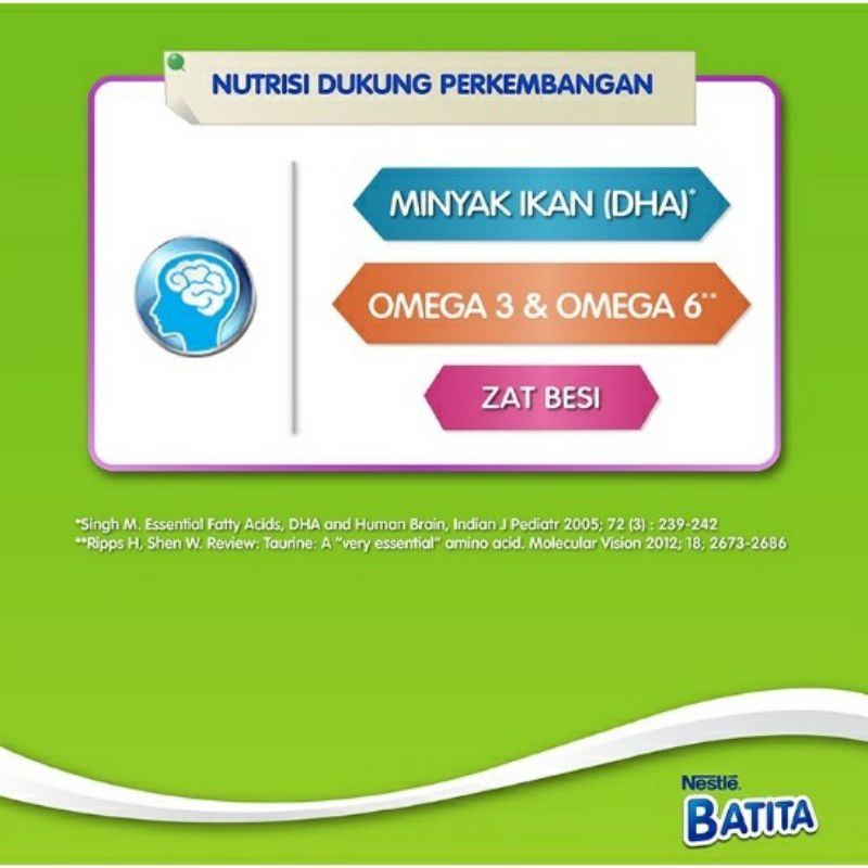 BATITA 1+ Susu Pertumbuhan Anak usia 1 - 3 Tahun rasa Madu 400 gr-3