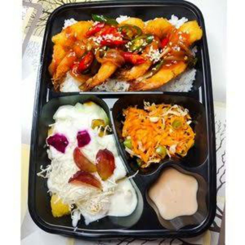 

MURAH!!! Bento lengkap salad /bandung