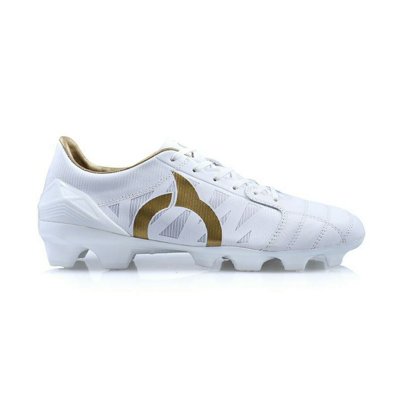Sepatu Bola Ortus Eight Catalyst vision Kanggoroo leather white gold