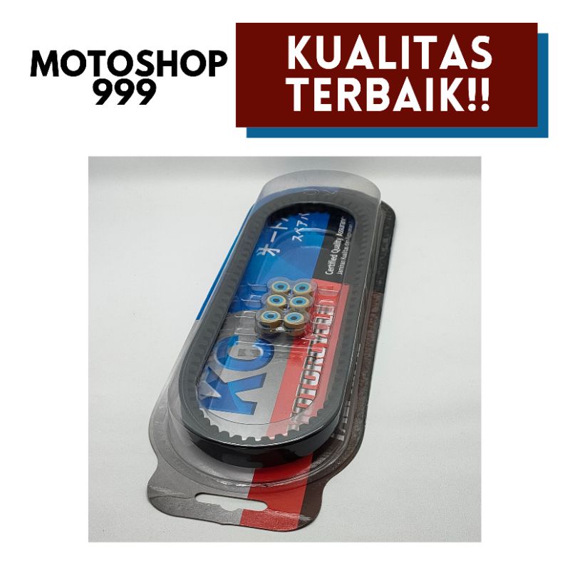 Fan belt kit + roller Mio j KC