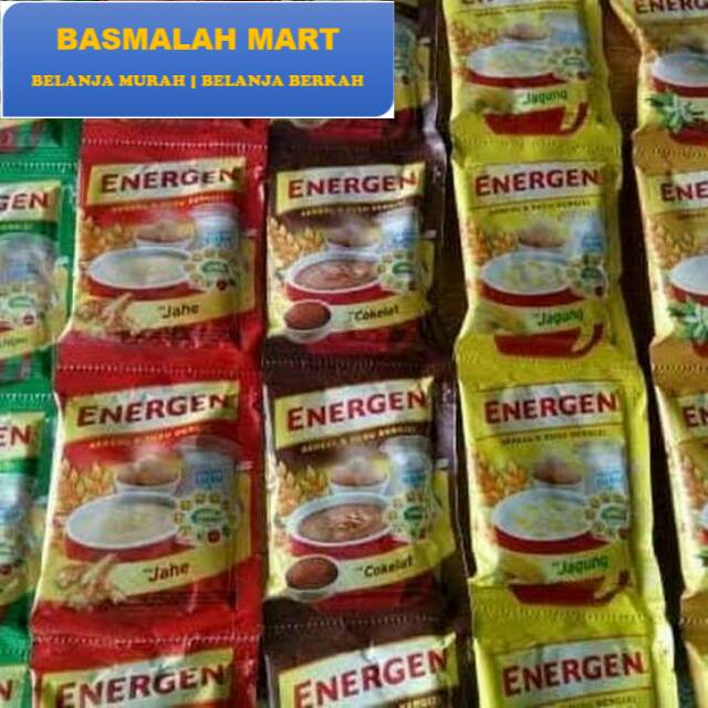 

Energen susu dan sereal (isi 10 pcs x 30 gr)