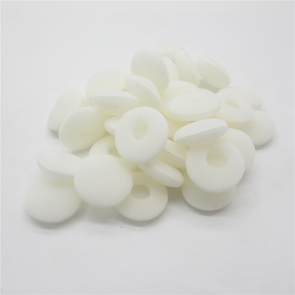 20 Pcs Sponge Earmuffs Ear Eartips for Flat Head Earphone