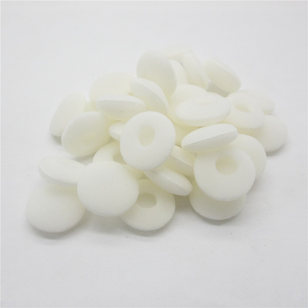 20 Pcs Sponge Earmuffs Ear Eartips for Flat Head Earphone