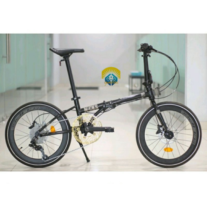 Sepeda lipat ELEMENT NICKS 451 2022 20inch chromoly 10 sp
