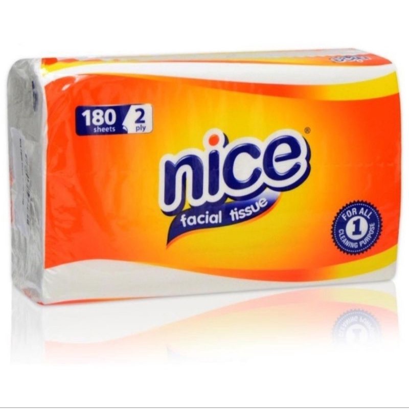 tisu Nice facial tissue 180 sheet 2 ply