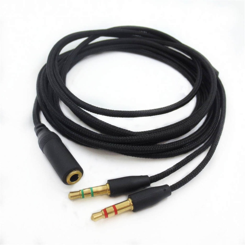 Btsg Headset Kabel Jack 3.5 Untuk Razer Electra / Kraken PRO7.1 V2 / Hammerhead