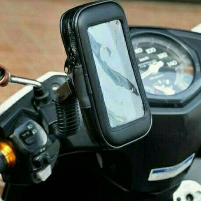 Holder HP Stang Motor  Waterproof with USB Charging 5.5inch
