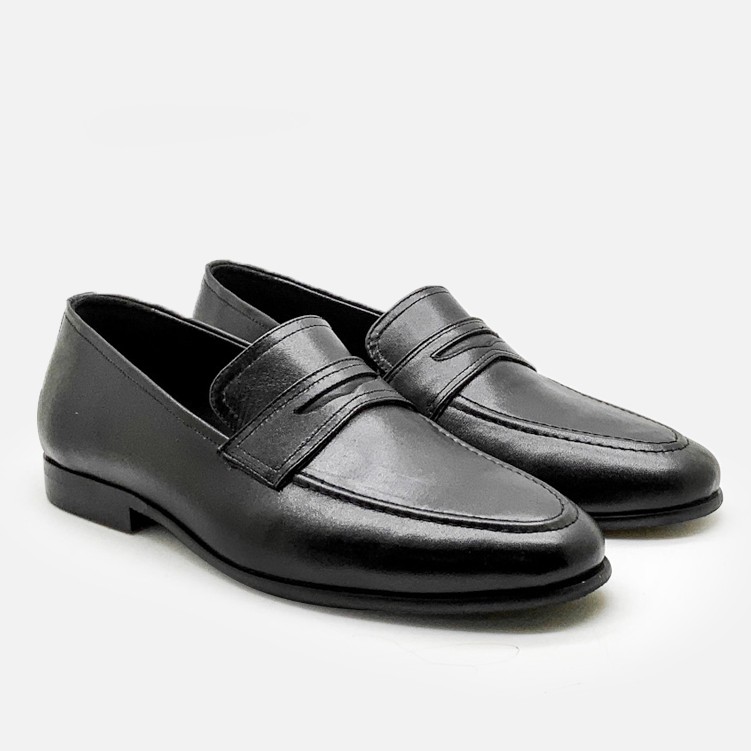 Guin Casalini Sepatu Slip On Pria Kulit Full Grain Penny Guin Casalini Sepatu Slip On Pria Kulit Full Grain Penny