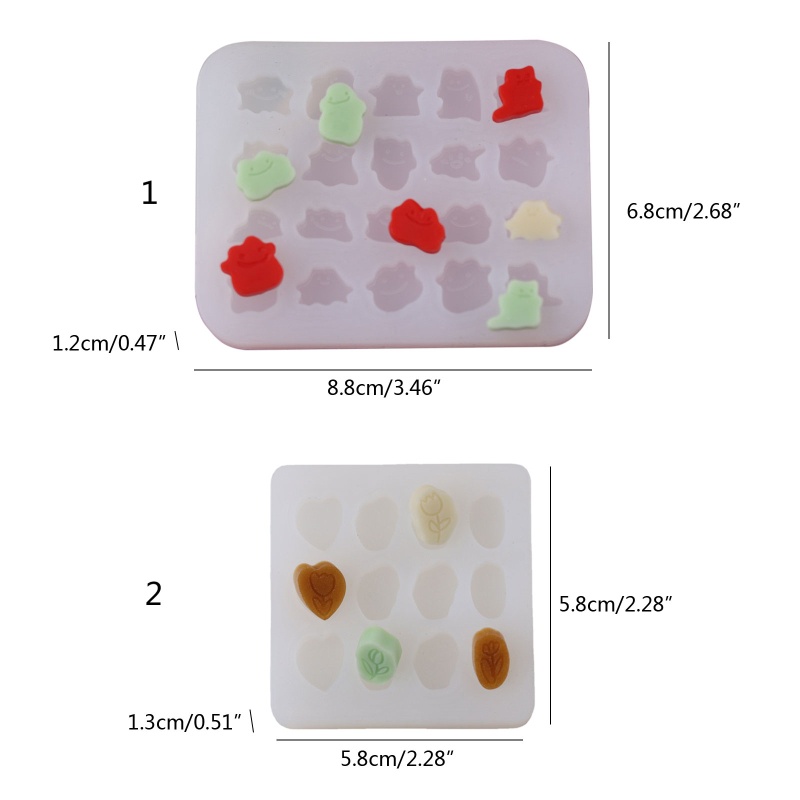 Cetakan Manik-Manik Bahan Resin Untuk Kerajinan Tangan