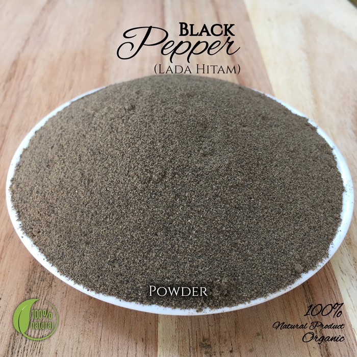 

Lada Hitam Bubuk 1000g - 1kg / Lada Hitam / Merica / Lada Hitam ori / Lada Hitam 100% original