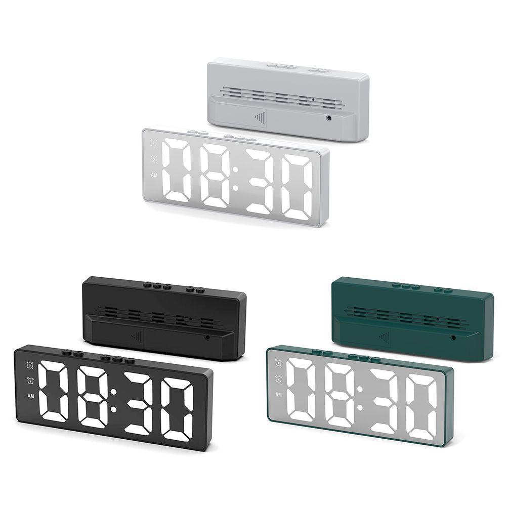 Populer Jam Alarm Kreatif Lampu Tidur Backlight Angka Clock LED Digital